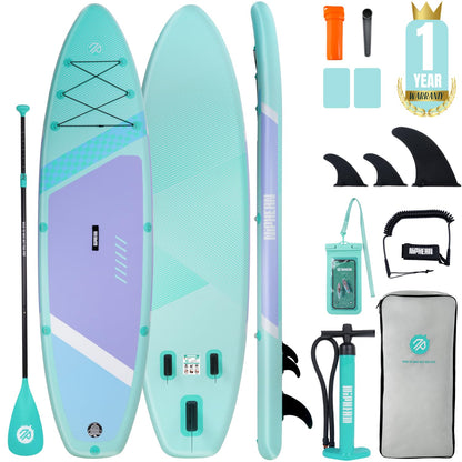 Niphean Inflatable Stand Up Paddle Board with SUP Accessories