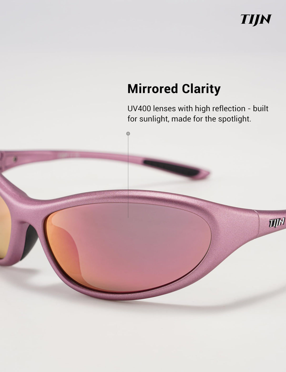 Wraparound Sport Sunglasses – UV400 Performance Fit