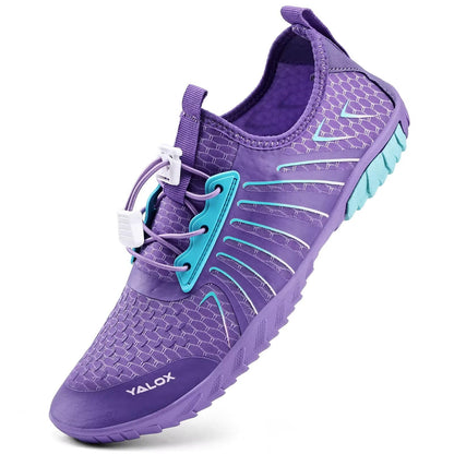 YALOX Water Shoes Men's Women's Swim Shoes Outdoor Beach Barefoot Quick-Dry Aqua Pool Socks Swimming Yoga Surfing Exercise