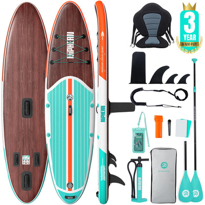 Niphean Inflatable Stand Up Paddle Board with SUP Accessories