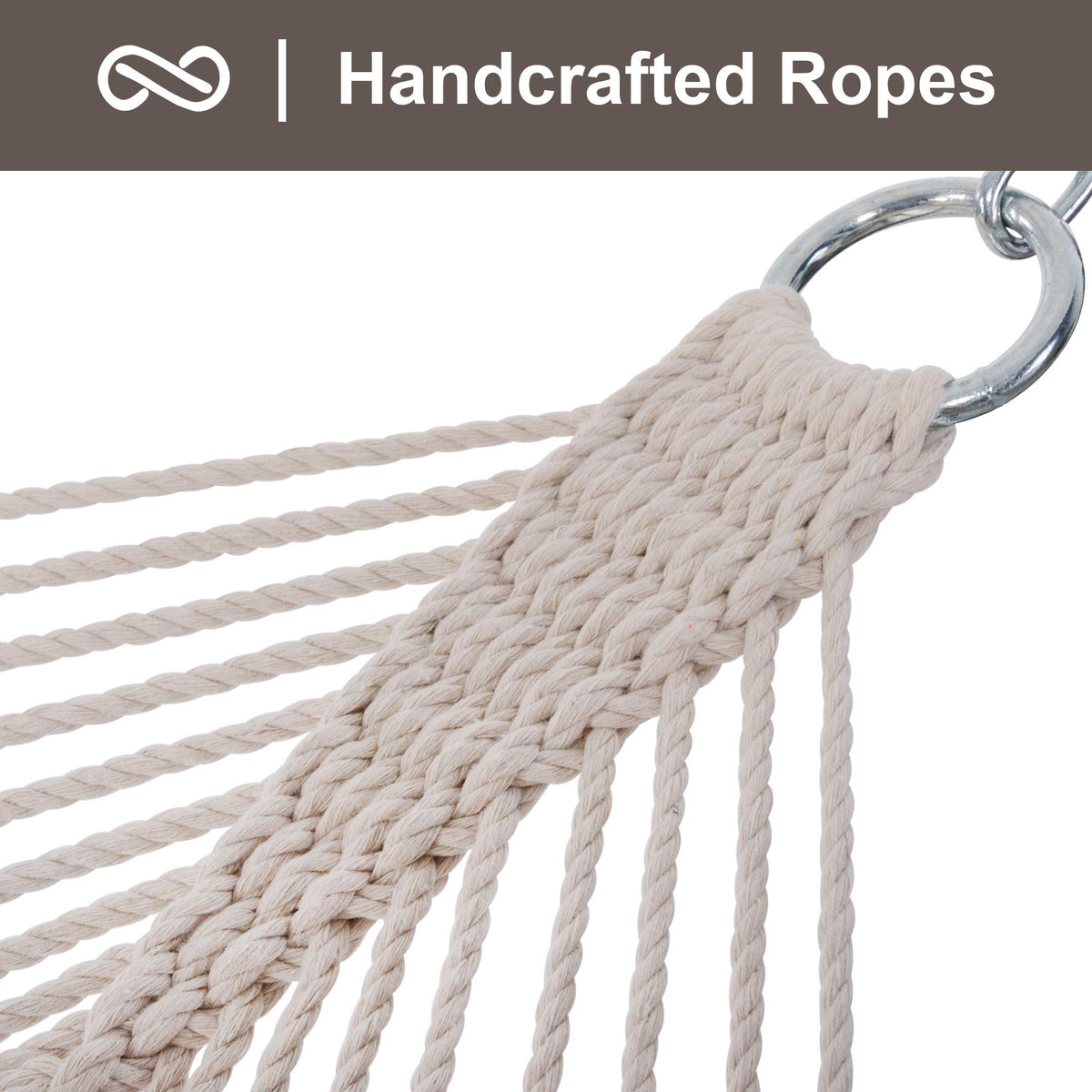 SUNCREAT Hammocks Rope Double Hammock