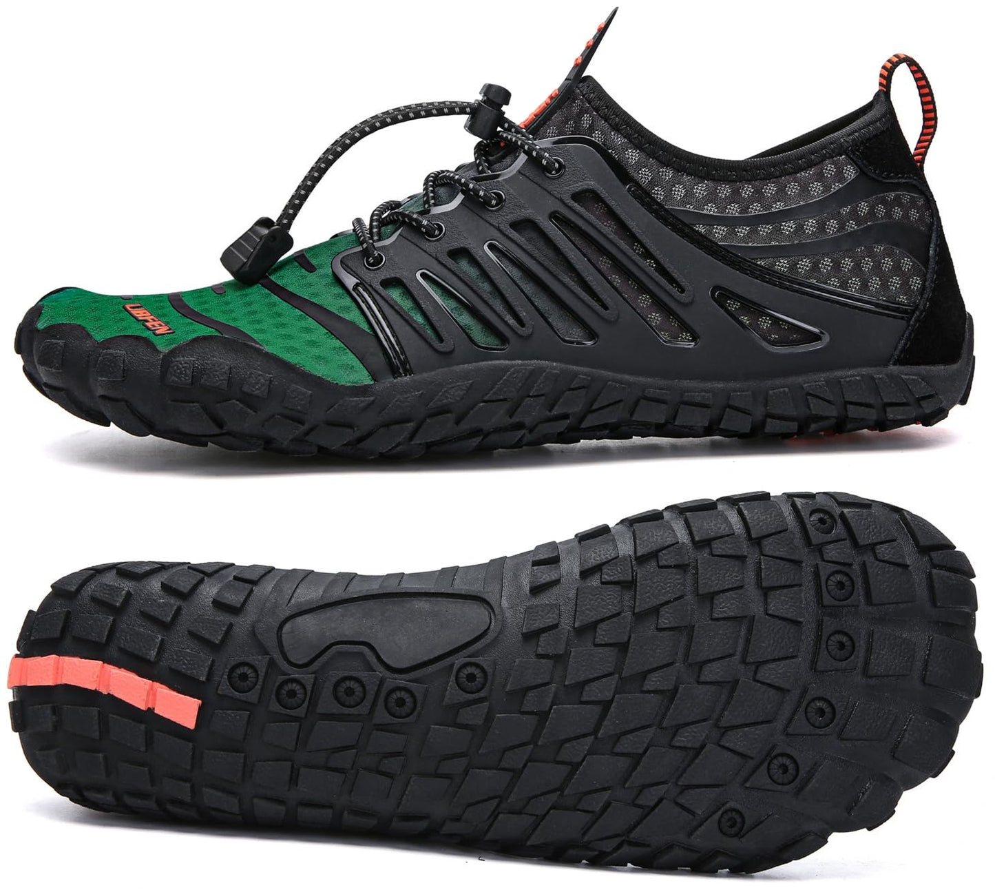 UBFEN Water Shoes for Men and Women Quick Dry Barefoot Hiking Swim Footwear