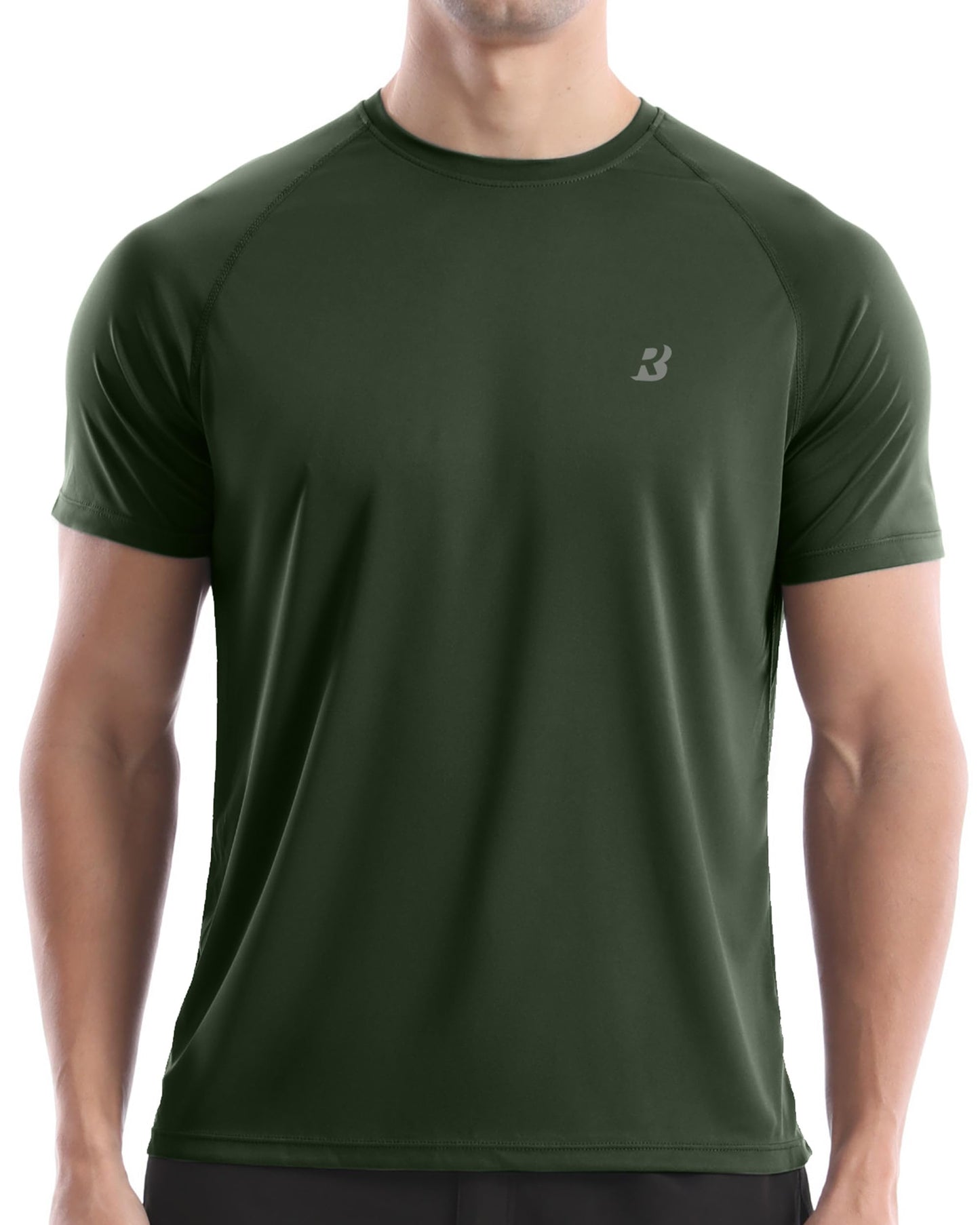 Men's UPF 50+ Rash Guard – Quick-Dry Swim Shirt