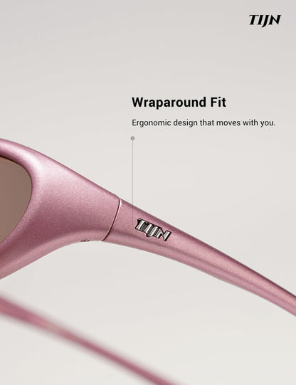 Wraparound Sport Sunglasses – UV400 Performance Fit
