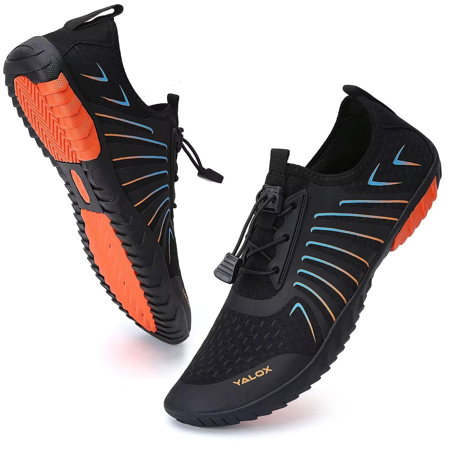 YALOX Water Shoes Men's Women's Swim Shoes Outdoor Beach Barefoot Quick-Dry Aqua Pool Socks Swimming Yoga Surfing Exercise