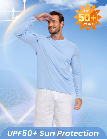 Men's Sun Shirts – Quick-Dry Long Sleeve 7-Pack