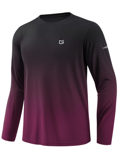 Men's UPF 50+ Rash Guard – Long Sleeve Sun Protection