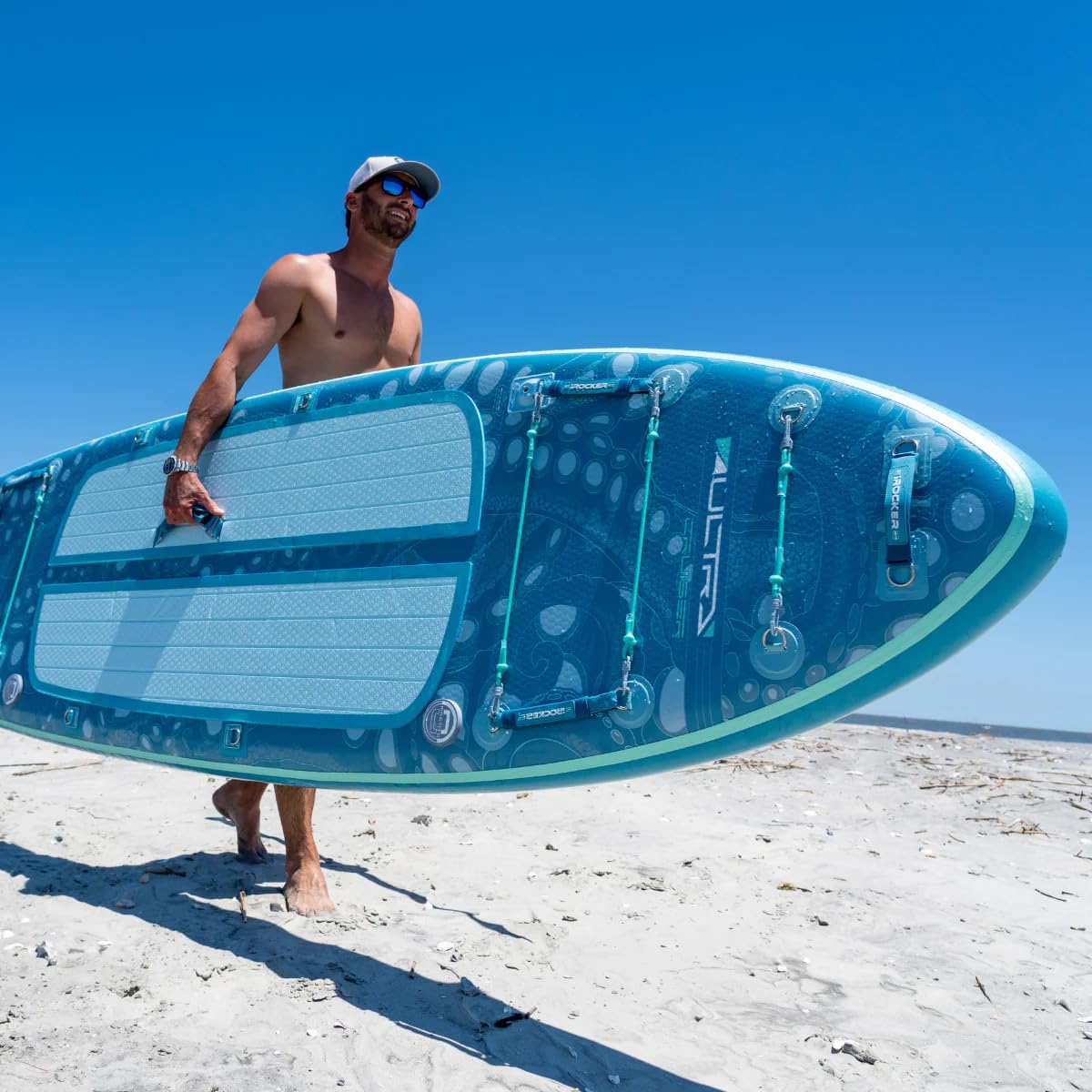 Cruiser Ultra™ 3.0 Inflatable Paddle Board 10'6" – Ultra Stable Low-Drag SUP with Electric Pump, Backpack & Paddle, Lightweight Compact iSUP for Beginners & Casual Paddling