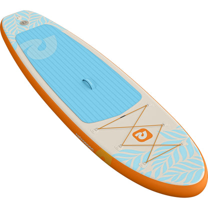 Retrospec Weekender Inflatable Paddle Board 10'6" Stand Up Paddle Board SUP