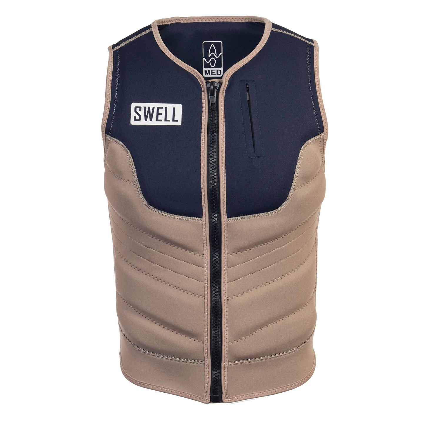 Mens Neoprene Wakesurf Comp Vest - Designed Exclusively for Wake Surfing, but Great for All Other Watersports Activities!