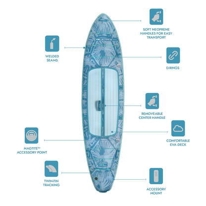 Cruiser Ultra™ 3.0 Inflatable Paddle Board 10'6" – Ultra Stable Low-Drag SUP with Electric Pump, Backpack & Paddle, Lightweight Compact iSUP for Beginners & Casual Paddling