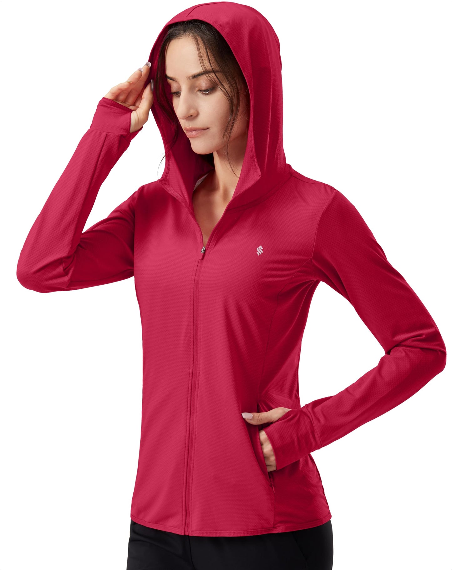 Women's UPF 50+ Sun Hoodie – Lightweight Design
