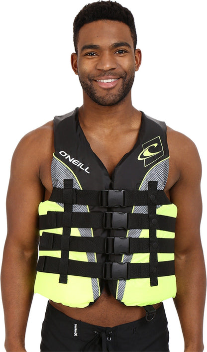 O’Neill Men’s SuperLite USCG Approved Life Vest – Lightweight Men’s Life Jacket for Boating, Wakeboarding, Waterskiing & Your Favorite Water Activities
