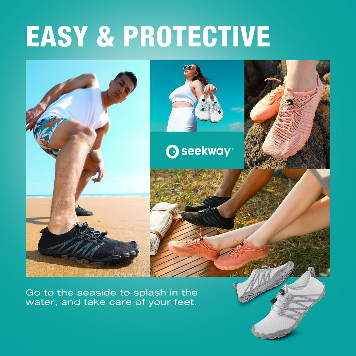 Quick-Dry Water Shoes – Lightweight Barefoot Fit
