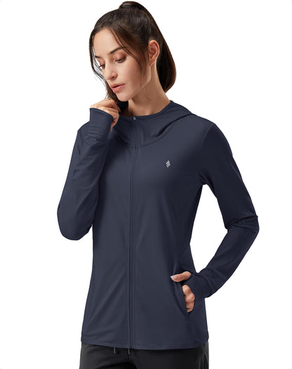 Women's UPF 50+ Sun Hoodie – Lightweight Design