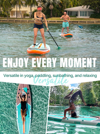 Niphean Inflatable Stand Up Paddle Board with SUP Accessories