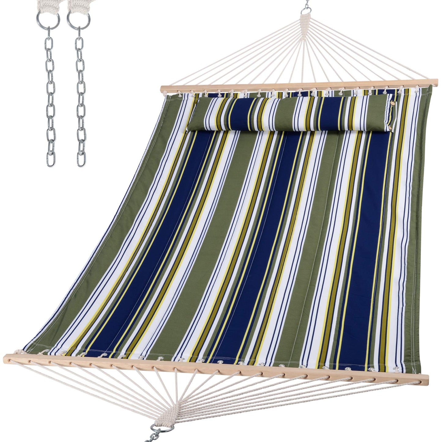 Double Quilted Hammock – Padded 2-Person Design