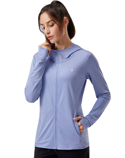 Women's UPF 50+ Sun Hoodie – Lightweight Design