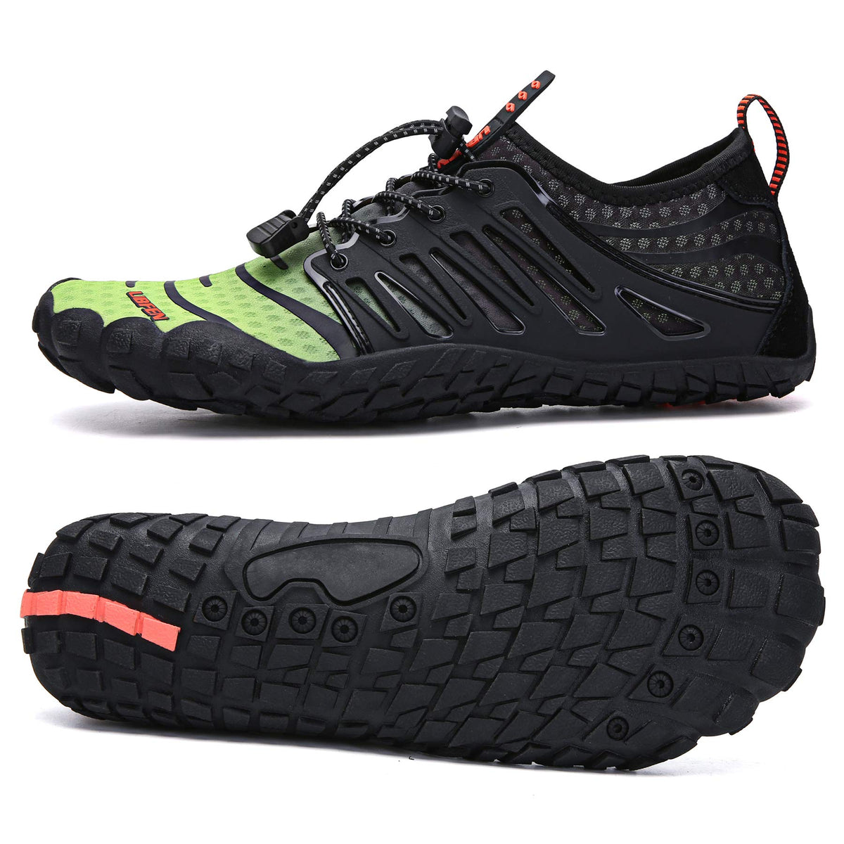 UBFEN Water Shoes for Men and Women Quick Dry Barefoot Hiking Swim Footwear