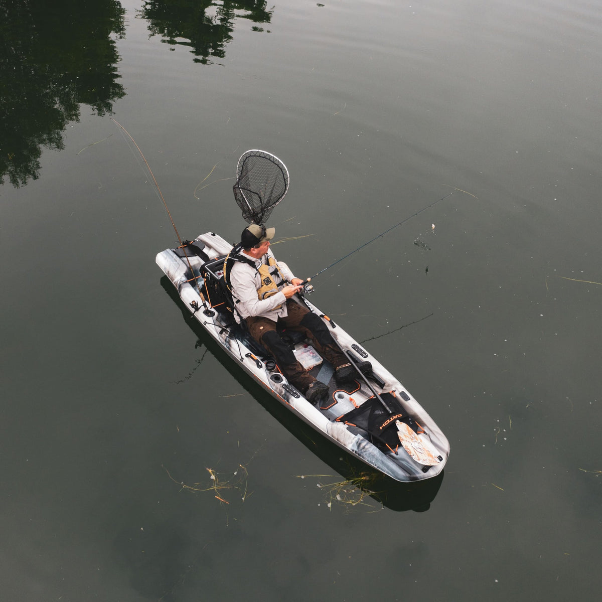 Fishing Kayak – Stable 11 FT Sit-On-Top Design