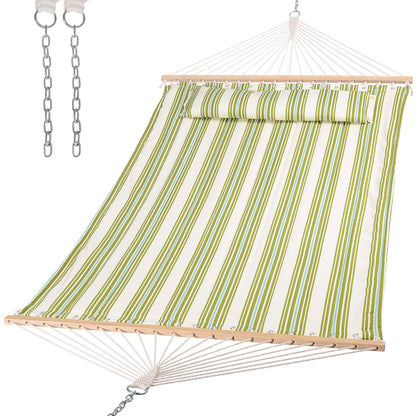 Double Quilted Hammock – Padded 2-Person Design