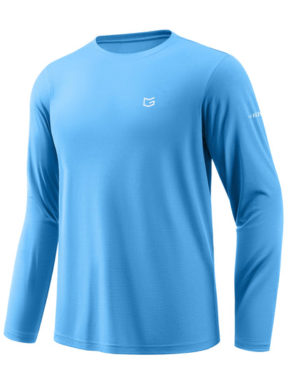 Men's UPF 50+ Rash Guard – Long Sleeve Sun Protection
