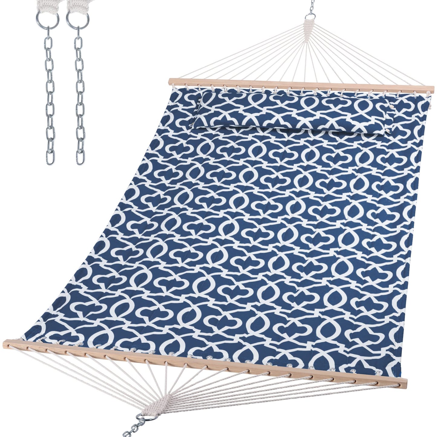 Double Quilted Hammock – Padded 2-Person Design