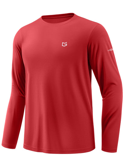 Men's UPF 50+ Rash Guard – Long Sleeve Sun Protection