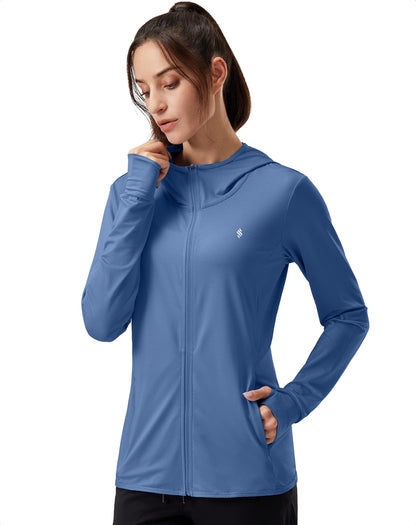 Women's UPF 50+ Sun Hoodie – Lightweight Design