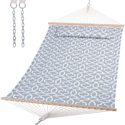 Double Quilted Hammock – Padded 2-Person Design