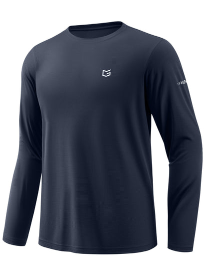 Men's UPF 50+ Rash Guard – Long Sleeve Sun Protection