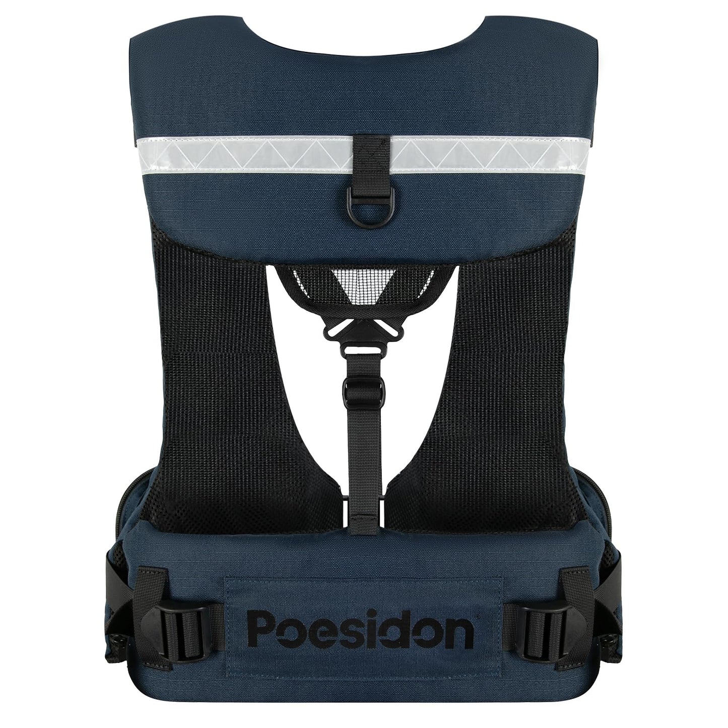 Poesidon Adjustable Lightweight Breathable Water Safety Life Jacket | Classic Unisex Design | Multi-Functional Dual Storage Pockets | Suitable for Various Water Activities