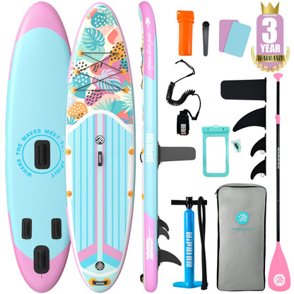 Niphean Inflatable Stand Up Paddle Board with SUP Accessories
