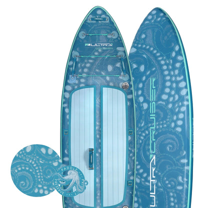 Cruiser Ultra™ 3.0 Inflatable Paddle Board 10'6" – Ultra Stable Low-Drag SUP with Electric Pump, Backpack & Paddle, Lightweight Compact iSUP for Beginners & Casual Paddling