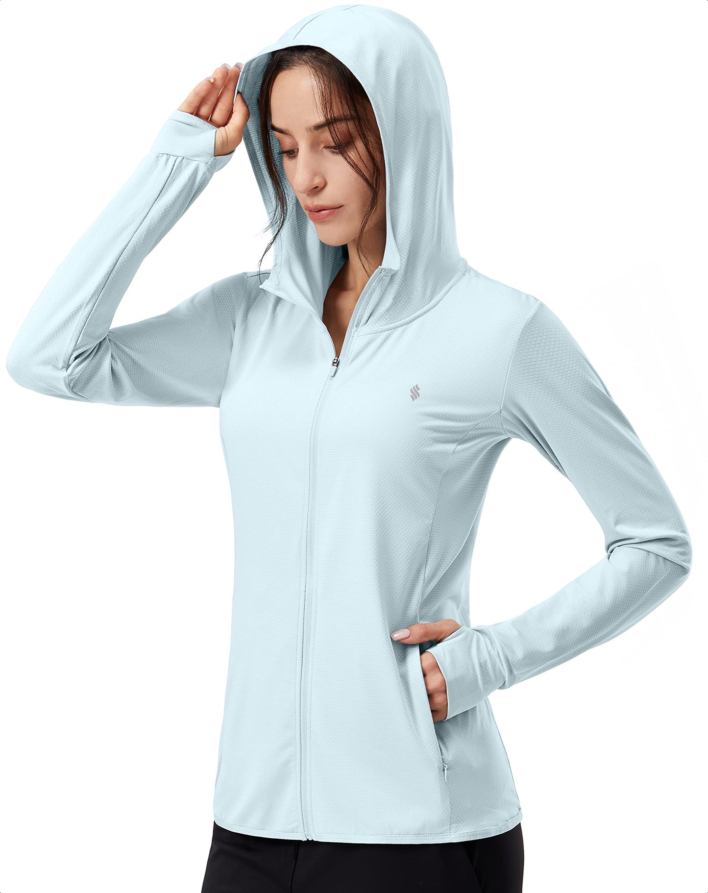 Women's UPF 50+ Sun Hoodie – Lightweight Design