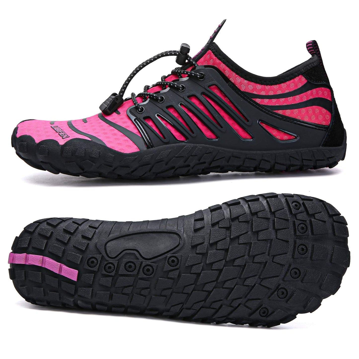 UBFEN Water Shoes for Men and Women Quick Dry Barefoot Hiking Swim Footwear