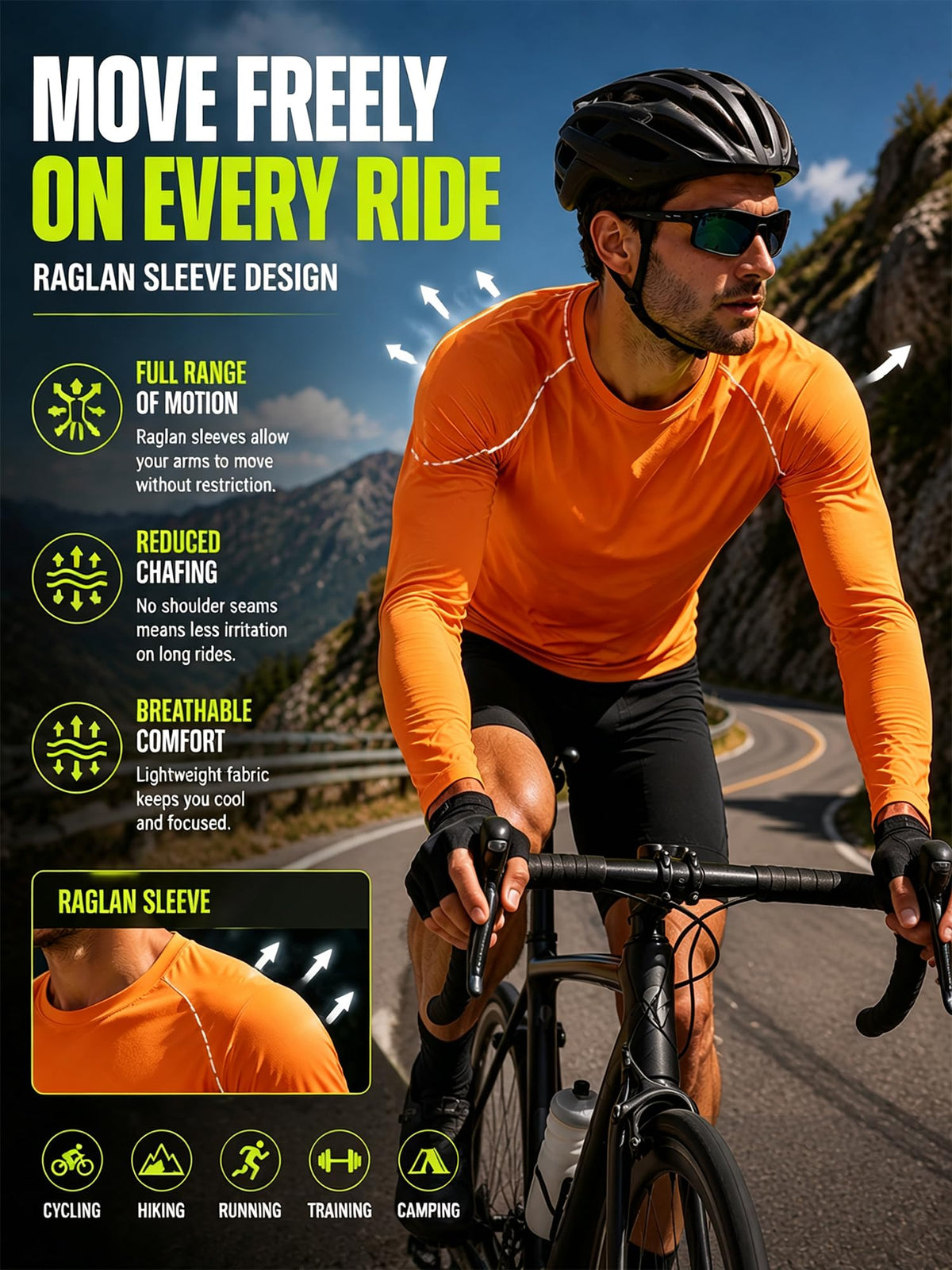 Men's UPF 50+ Sun Shirts – Quick-Dry Long Sleeve