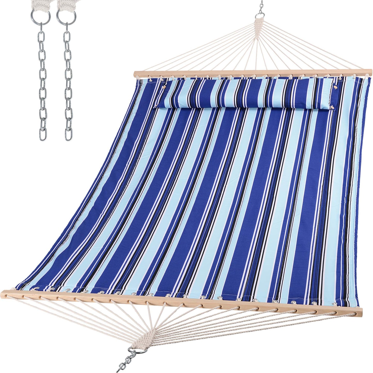 Double Quilted Hammock – Padded 2-Person Design