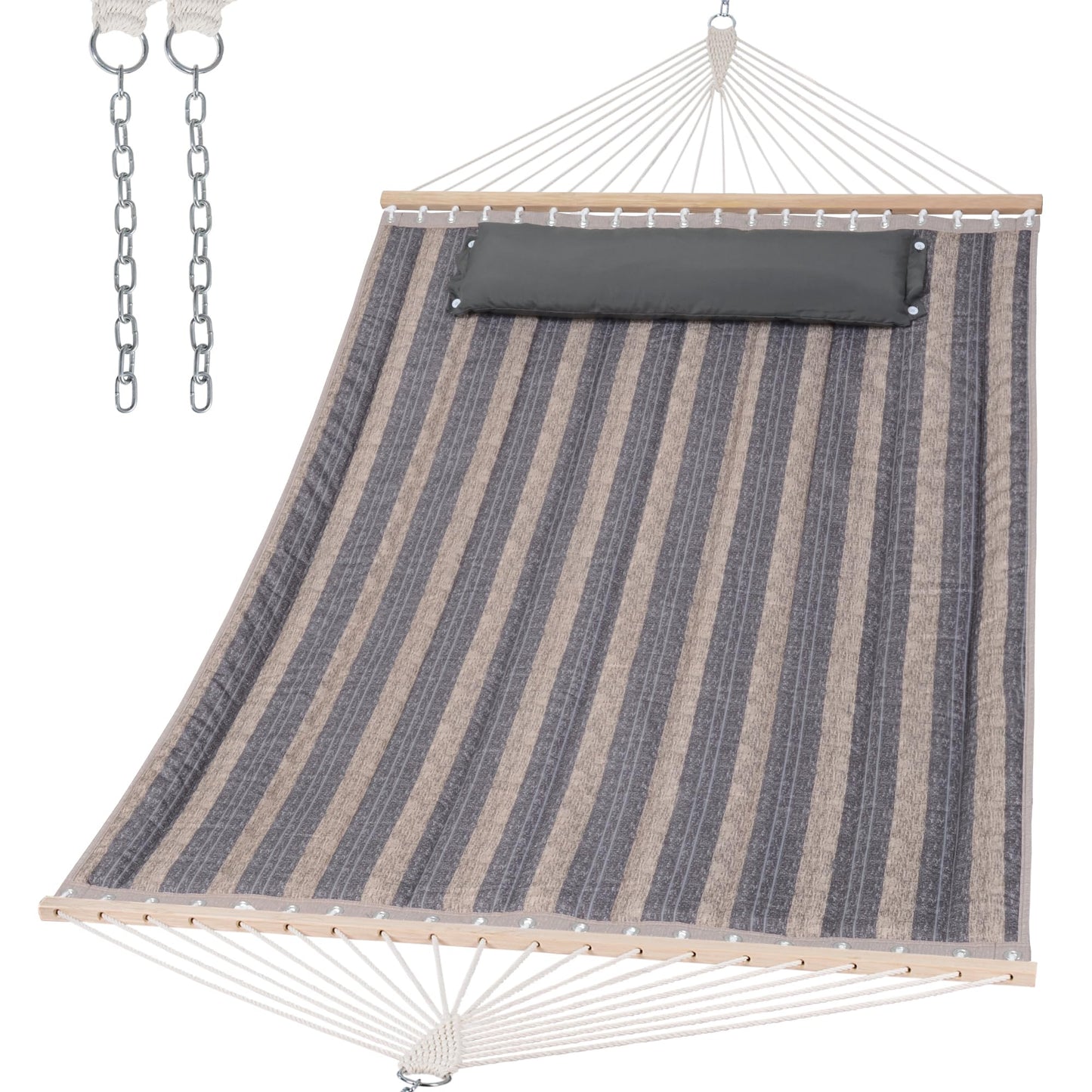 Double Quilted Hammock – Padded 2-Person Design