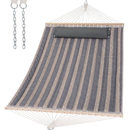 Double Quilted Hammock – Padded 2-Person Design