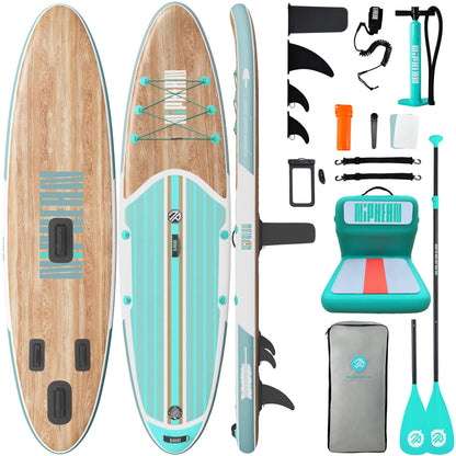Niphean Inflatable Stand Up Paddle Board with SUP Accessories