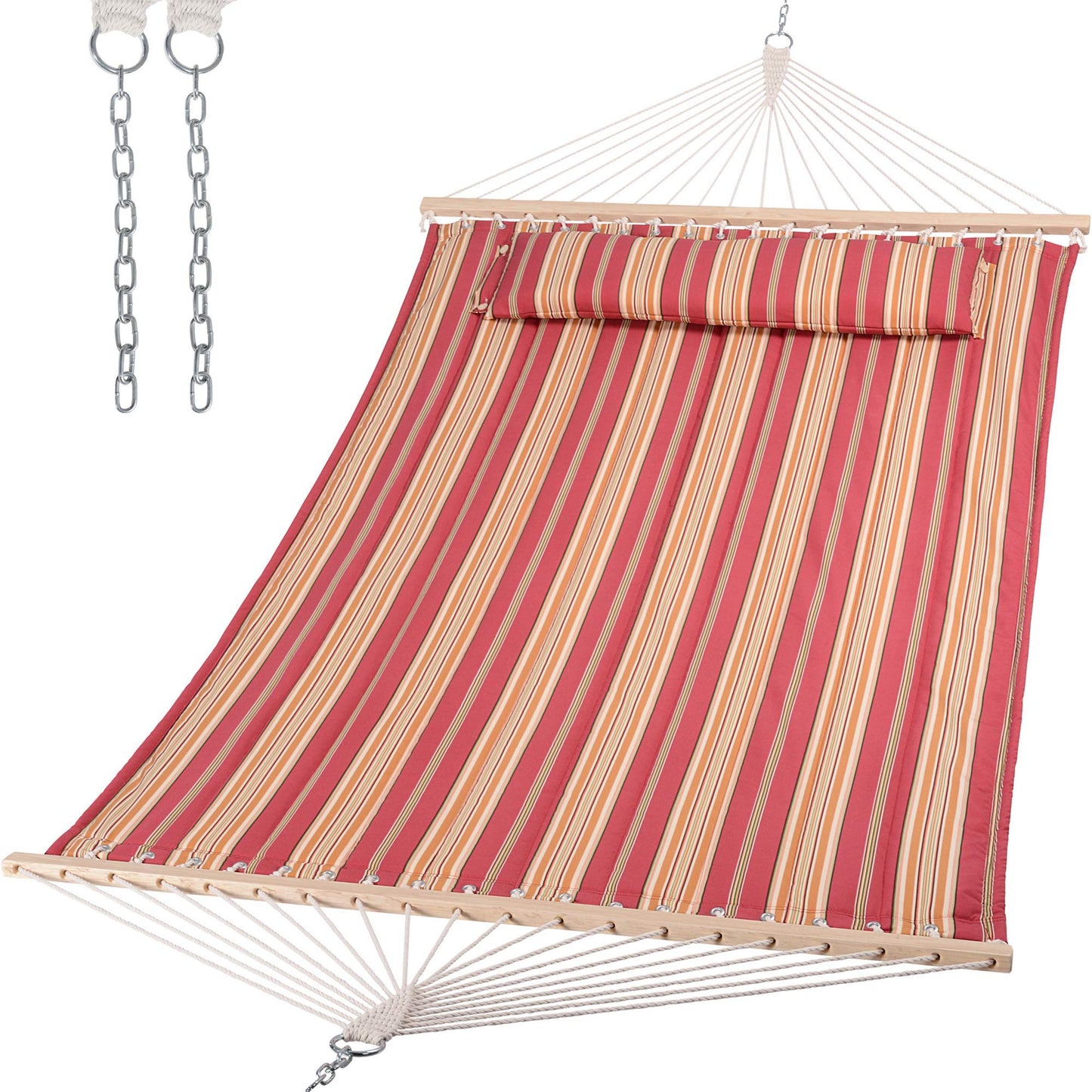 Double Quilted Hammock – Padded 2-Person Design
