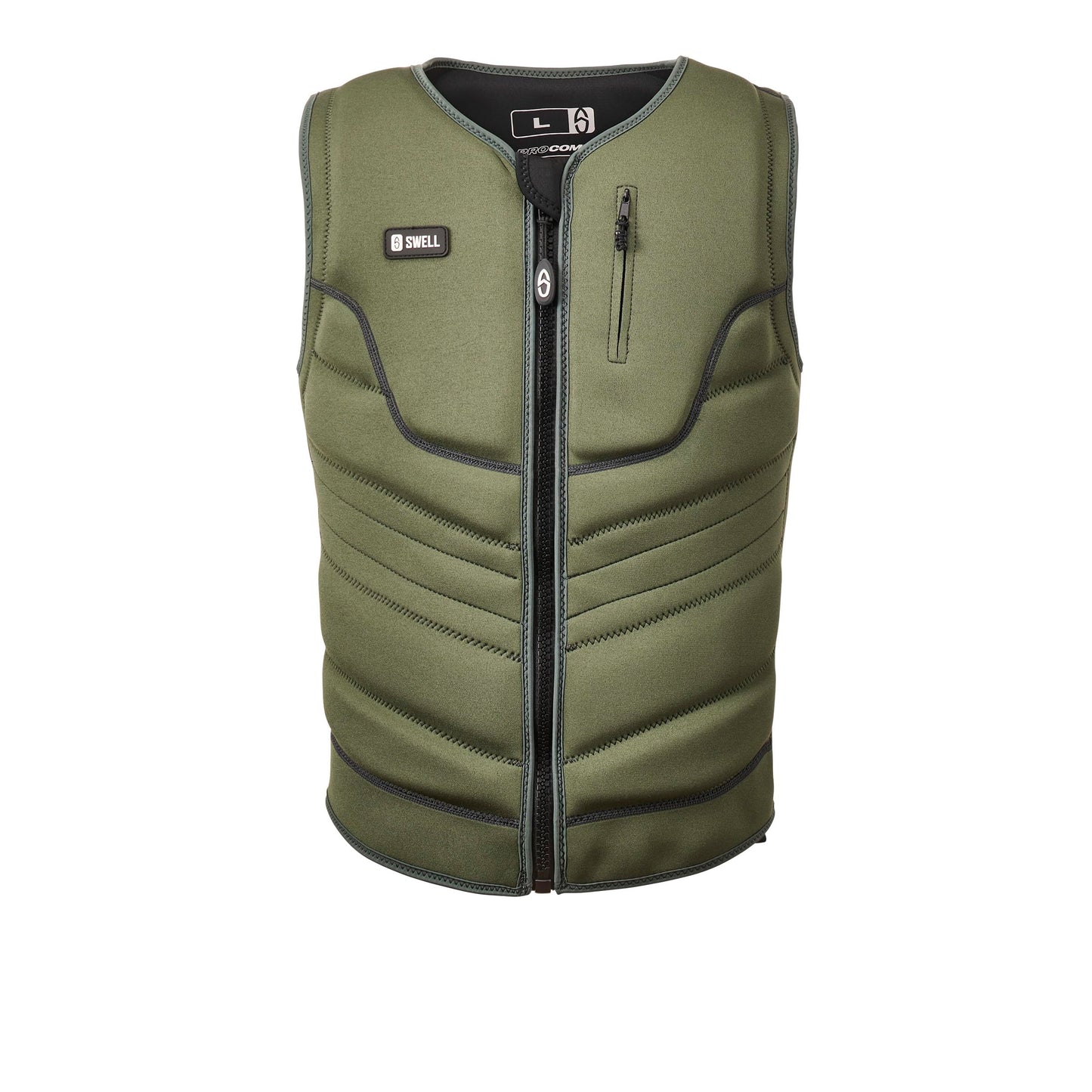 Mens Neoprene Wakesurf Comp Vest - Designed Exclusively for Wake Surfing, but Great for All Other Watersports Activities!