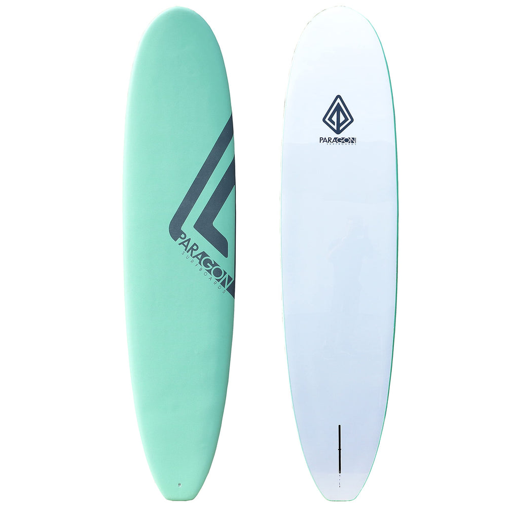 Paragon Surfboards Performance Soft-Top Surfboard | Handshaped, Fun & Easy to Ride | 5'6" | 7'6" | 8'0" | 9'0"