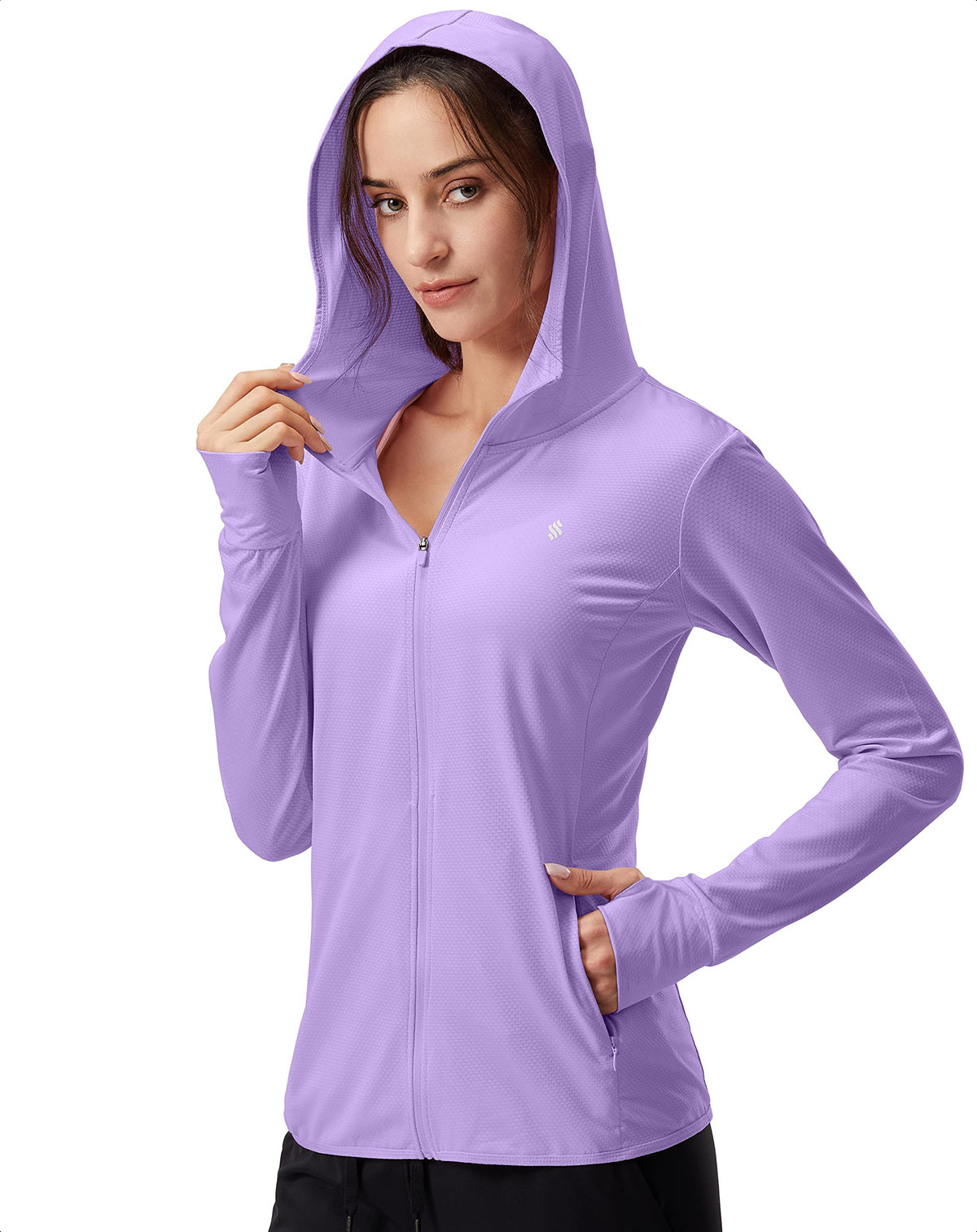 Women's UPF 50+ Sun Hoodie – Lightweight Design