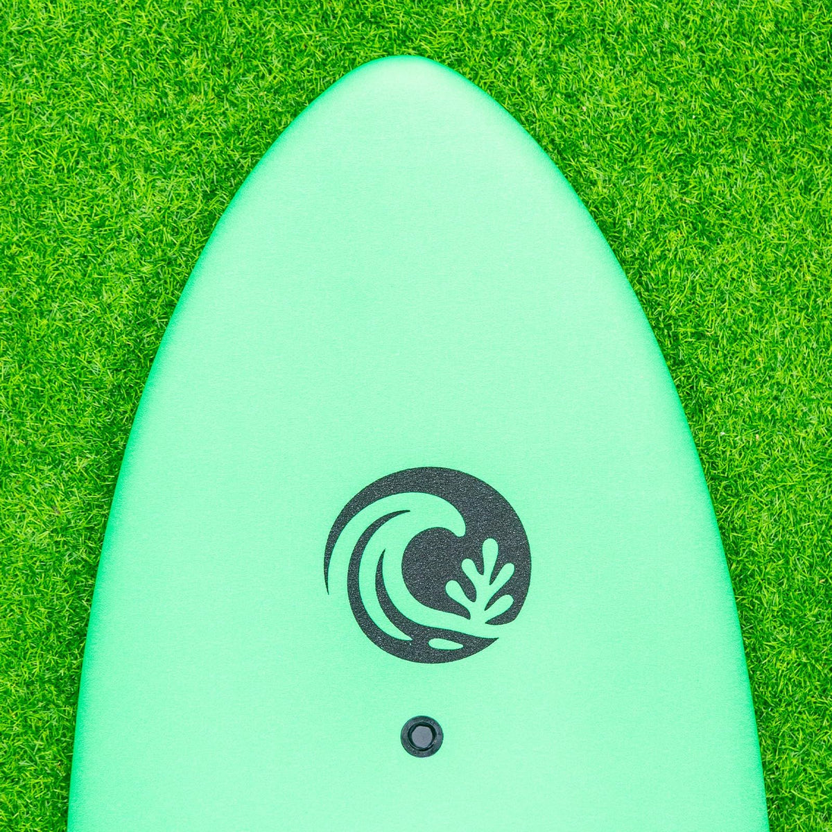 Soft-Top Surfboard – 5'10" with Leash & Fins