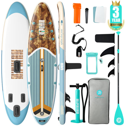 Niphean Inflatable Stand Up Paddle Board with SUP Accessories