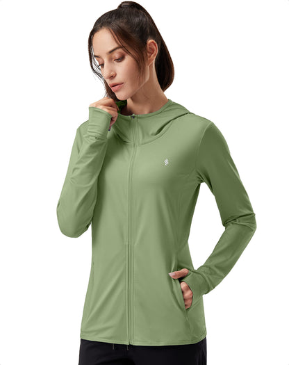 Women's UPF 50+ Sun Hoodie – Lightweight Design