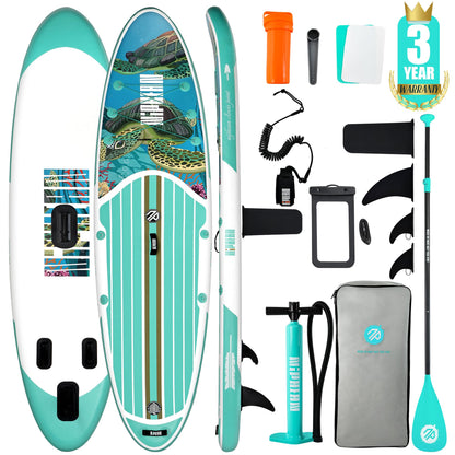 Niphean Inflatable Stand Up Paddle Board with SUP Accessories