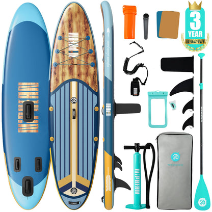 Niphean Inflatable Stand Up Paddle Board with SUP Accessories